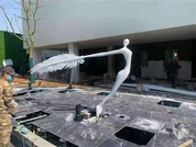 Kipovi od fiberglasa u prirodnoj veličini